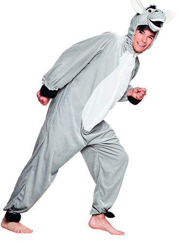 Dierenkostuum Tiener Ezel