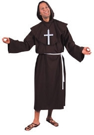 Bruine Monnik Kostuum Deluxe