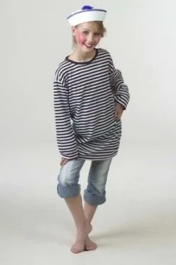 Dorustrui `poessie Maauw` Blauw / Wit