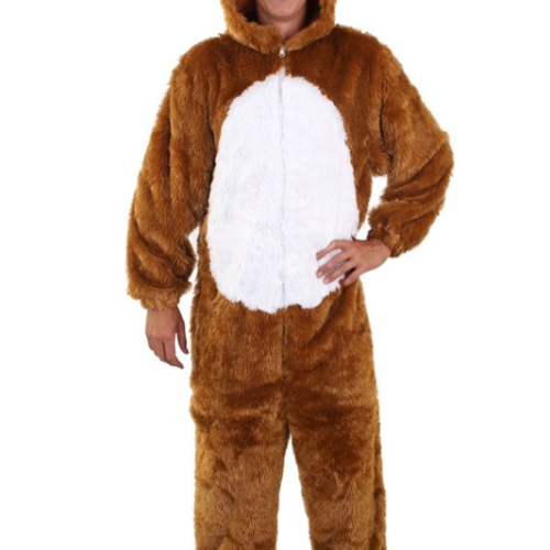 Beer Kostuum Bruin Pluche