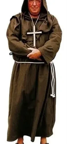 Monnik / Pater Bruin