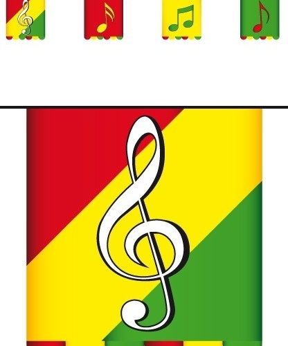 Vlaggenlijn Limburg Muziek 3 M