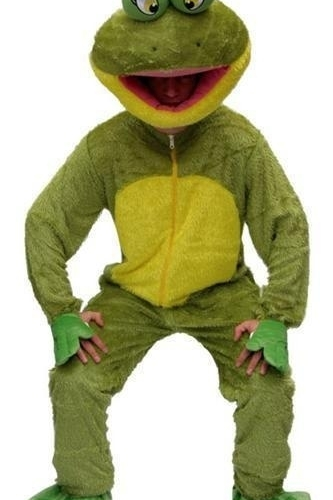 Mascotte Kostuum Kikker