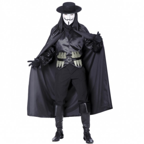 V For Vendetta Kostuum Compleet