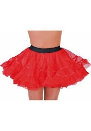 Petticoat Kort Rood