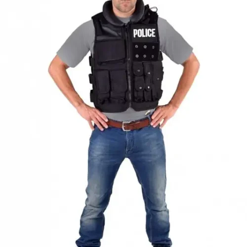 Police Tactical Vest Deluxe