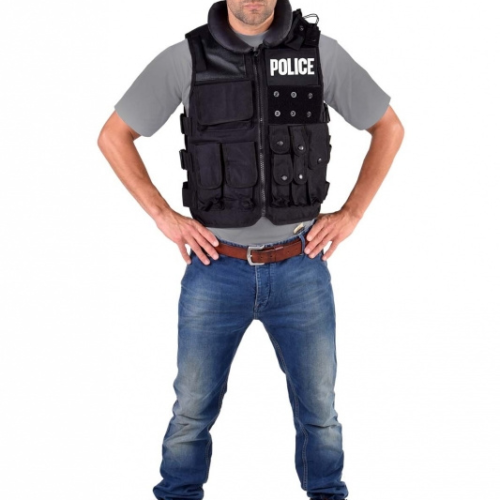 Police Tactical Vest Deluxe